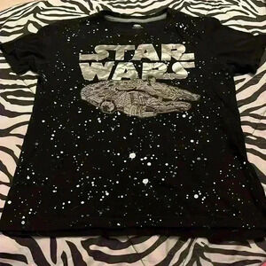 Black Star Wars Tee
